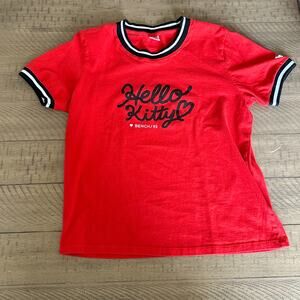 RARE Sanrio Hello Kitty X Bench Collab Red Shirt Size Medium